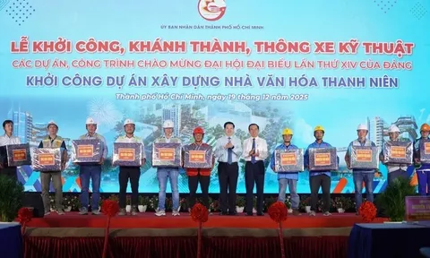TP. Hồ Chí Minh: Khởi công Dự án xây dựng Nhà văn hoá Thanh niên hơn 2.200 tỷ đồng