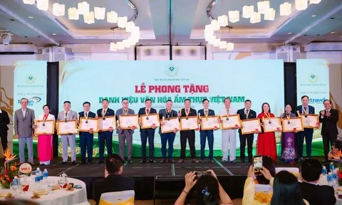 VCCA vinh danh 28 Nghệ nhân Văn hóa Ẩm thực Việt Nam năm 2025