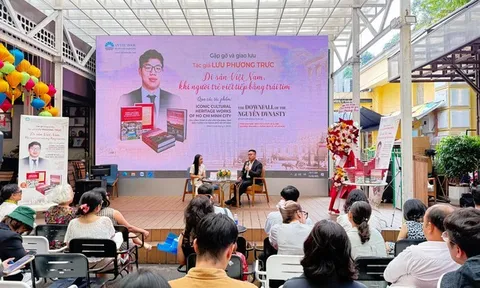 Giao lưu ra mắt sách Iconic Cultural Heritage Works Of Ho Chi Minh City và The Downfall of the Nguyễn Dynasty của tác giả trẻ Lưu Phương Trực