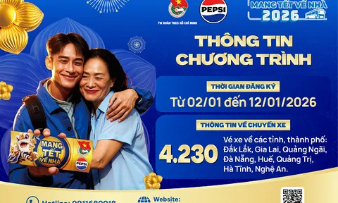 Chương trình “Mang Tết về nhà” năm 2026 chính thức khởi động