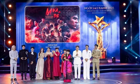 Kết quả đêm trao giải Ngôi Sao Xanh lần thứ 12 - 2025: Mưa Đỏ thắng lớn, điện ảnh lịch sử lên ngôi