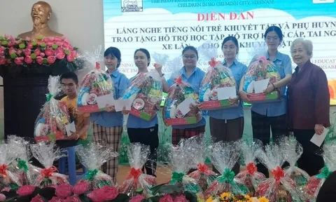 Lắng nghe những khó khăn và mong muốn của trẻ em khuyết tật tại các phường Bình Thạnh, Bình Lợi Trung, Gia Định