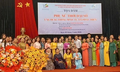 Nhà Văn hóa Phụ nữ TP.HCM phối hợp tổ chức Tọa đàm “Phụ nữ thời đại số - Ứng dụng thông minh, tự tin phát triển”
