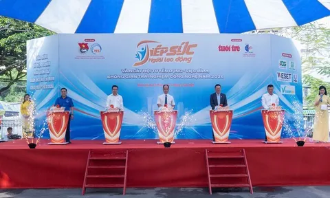 Chính thức khai mạc chương trình “Tiếp sức người lao động” và Ngày hội tuyển dụng việc làm năm 2026