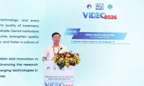 Khai mạc Hội nghị Khoa học và Triển lãm Răng Hàm Mặt Quốc tế - VIDEC 2026: Thúc đẩy nha khoa thông minh, bền vững và hội nhập quốc tế