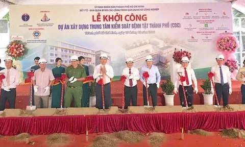 TP.HCM khởi công Trung tâm Kiểm soát bệnh tật gần 775 tỷ đồng