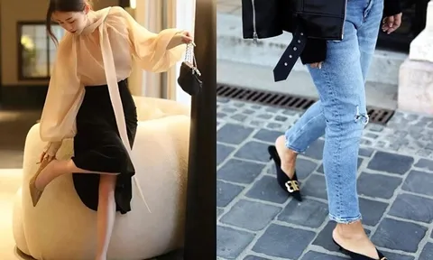 Kiểu giày thanh lịch hơn giày thể thao, dễ đi hơn giày cao gót, đẹp nhất cho dân công sở năm 2025