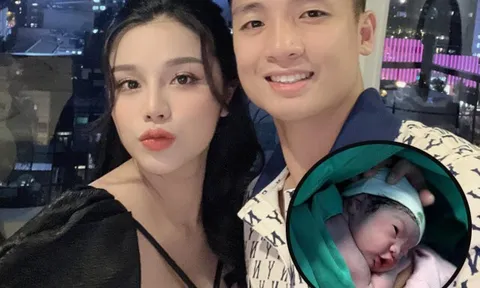 Vợ Bùi Tiến Dũng sinh con trai thứ 3, đặt tên quý tử mới sinh rất đặc biệt