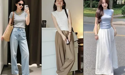 Mẫu áo tưởng chỉ dành cho mùa lạnh bất ngờ gây sốt ngày hè: "Vũ khí" hack tuổi, tăng vẻ dịu dàng và thanh lịch
