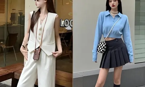 Hè đến áo dáng ngắn lại lên ngôi, các tín đồ thời trang đều diện theo cách này để trông cao và trẻ hơn