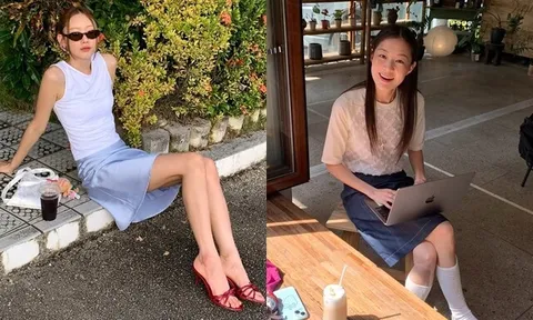 8 kiểu phối đồ với chân váy lửng giúp hội “ba mét bẻ đôi” trông cao ráo, thon gọn như idol Hàn