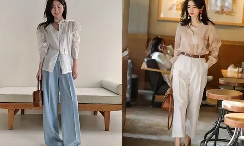 Chị em 30+ nên “tẩy chay” ngay 4 kiểu quần ống rộng này: Mặc vào trông vừa quê vừa kéo tụt chiều cao