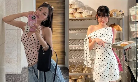 2025 là năm của chấm bi: 5 công thức mix đồ “chuẩn style” Hàn – Pháp khiến outfit sang hẳn