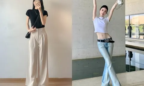 Không phải ai mặc quần cạp cao cũng đẹp: Quy tắc 2 bàn tay giúp chị em chọn chuẩn kiểu quần tôn dáng, kéo chân nhất