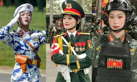 Những “bông hồng quân đội” tỏa sáng tại A80