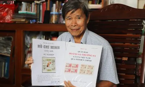 Lão nông miền Tây sở hữu bộ tem quý về Bác Hồ và chủ quyền biển đảo