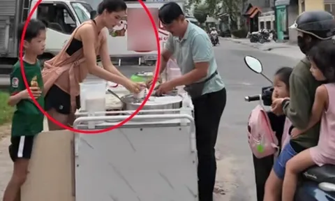 "Gà cưng" Vũ Khắc Tiệp từng được chồng Việt kiều tặng nhà 10 tỷ, giờ bán tào phớ lề đường khách mua tới tấp