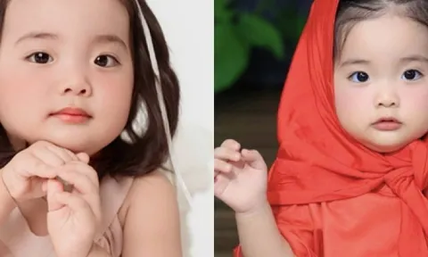 Con gái út nhà Khánh Thi - Phan Hiển đáng yêu như thiên thần ở tuổi lên 2