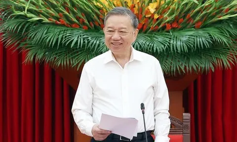 Tổng Bí thư Tô Lâm làm việc với Đảng ủy Bộ Ngoại giao