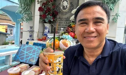 Quyền Linh thăm mộ Lê Công Tuấn Anh, siêu mẫu Minh Tú phải nhập viện