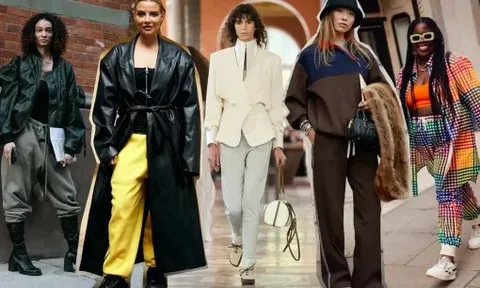 Quần nỉ thể thao: Từ đồ mặc nhà thành xu hướng thời trang mùa lạnh