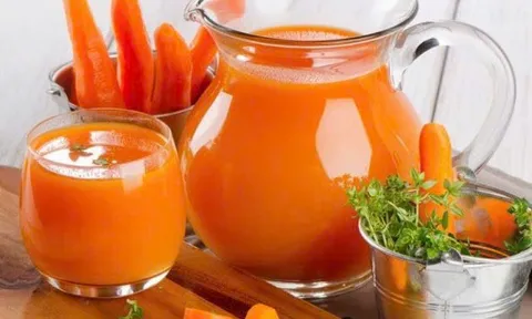 Sáng da, giảm gãy tóc nhờ cà rốt