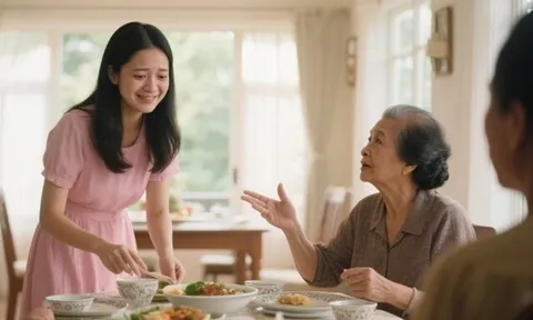 Con dâu bỗng có bầu dù chồng bị vô sinh, mẹ chồng làm 10 mâm cỗ ăn mừng, nói một câu nghẹn ngào