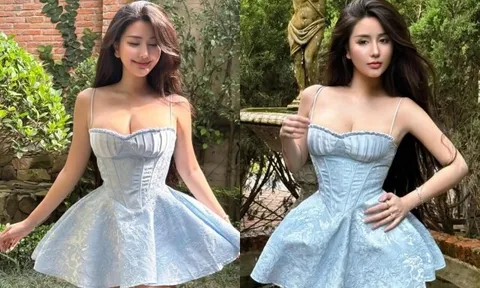 Nhan sắc như búp bê của "đệ nhất hot girl Sài Gòn" Võ Ngọc Trân