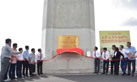 Cầu Rạch Miễu 2 là công trình tiêu biểu chào mừng Đại hội Đại biểu Đảng bộ Chính phủ