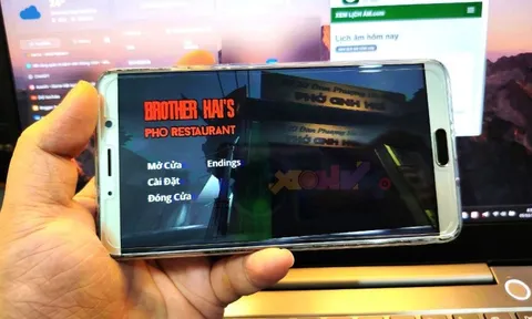 Cẩn thận với phiên bản 'Quán Phở Anh Hai' trên smartphone