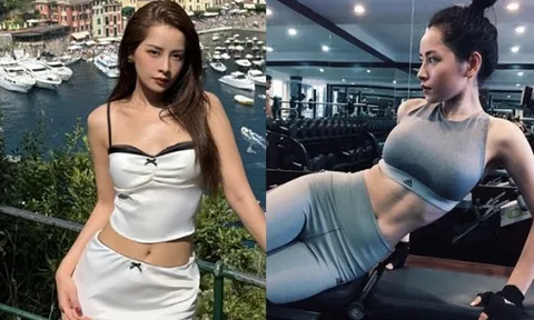Sao Việt khỏe đẹp: Chi Pu tập gym, pilates để giữ eo không mỡ thừa