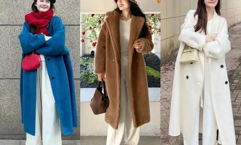 Không phải quần ống rộng hay legging, đây là kiểu quần mặc với áo khoác dài đẹp nhất giúp kéo chân dài cả mét