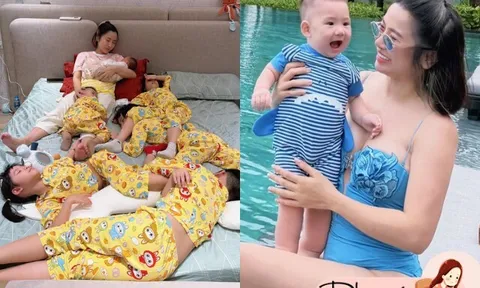 Mỹ nhân Hà Nội 9 năm đẻ liên tiếp 6 con dù mắc bệnh khó sinh, cuối cùng 37 tuổi làm mẹ đơn thân đẹp mơn mởn