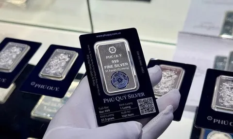 Giá bạc hôm nay tăng trở lại