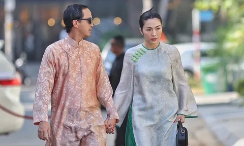 "Ngọc nữ màn ảnh" Tăng Thanh Hà sánh vai bên chồng tại lễ cưới của Tiên Nguyễn
