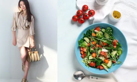 Lâm Tâm Như ăn theo quy tắc 211 để giữ dáng