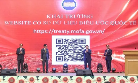 Khai trương Cơ sở dữ liệu quốc gia về điều ước quốc tế