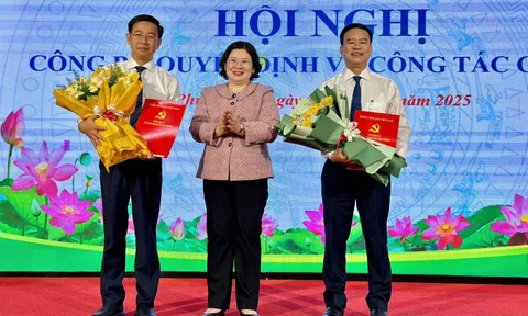 TPHCM trao các quyết định về công tác cán bộ