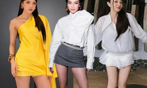 4 mỹ nhân Việt sở hữu "cặp kiếm Nhật" đẹp nõn nà: Hồ Ngọc Hà trắng không tì vết, cái tên cuối mới bất ngờ