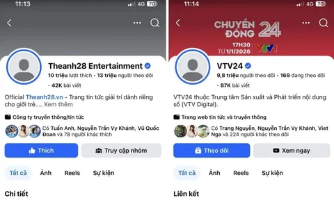 Facebook Thế Anh 28, VTV24, Độ Mixi biến mất