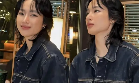 Angela Phương Trinh cắt "tóc chó sói"