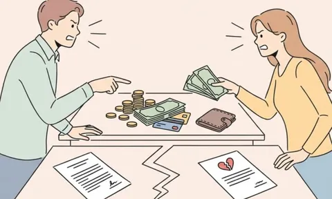 Vợ có tiền tỷ nhưng đòi ly hôn vì tôi nhờ đóng tiền học cho con