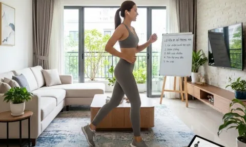 Không cần ra công viên, có một cách đi bộ ngay trong phòng khách giúp giảm 2 kg trong 1 tháng