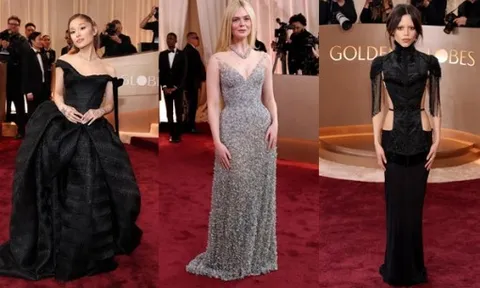 10 bộ cánh đẹp nhất tại lễ trao giải Quả cầu vàng 2026