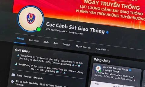 Lý do Facebook Cục CSGT biến mất tạm thời