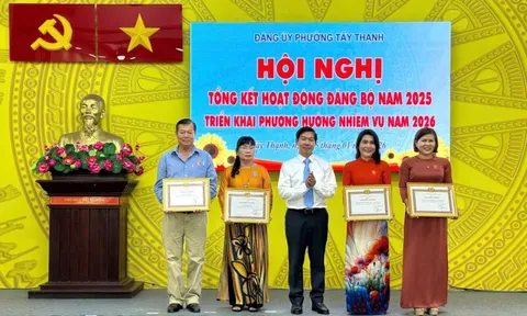 Phường Tây Thạnh, TPHCM: Thu ngân sách đạt 25,837 tỉ đồng