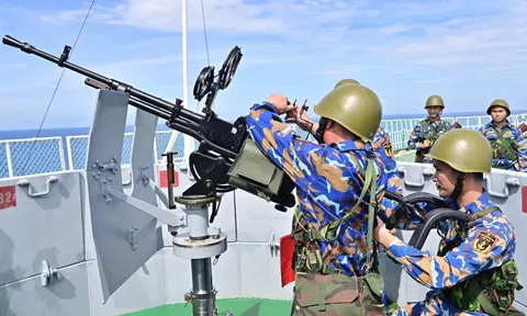 Giữa trùng khơi, nhà giàn DK1 hướng về Đại hội XIV của Đảng