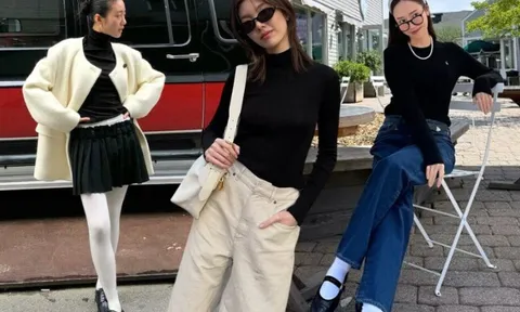 Mặc áo len đen suốt mùa đông không sợ bị chê già xấu nếu bạn biết 8 công thức phối đồ sành điệu và "hack" tuổi