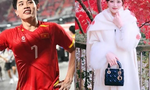 Sắc vóc bạn gái tin đồn của tiền đạo Nguyễn Đình Bắc