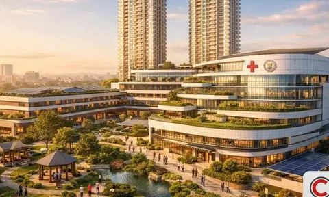 Hà Nội khởi công khu phức hợp y tế 16.000 tỷ đồng: Bệnh viện thông minh và 1.100 căn hộ cho người cao tuổi